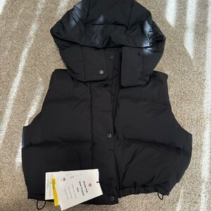 lululemon wunder puff super cropped vest